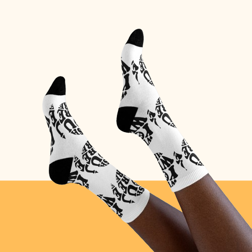 Socken "WISH YOU WERE HERE" Size: S| Pawzlove