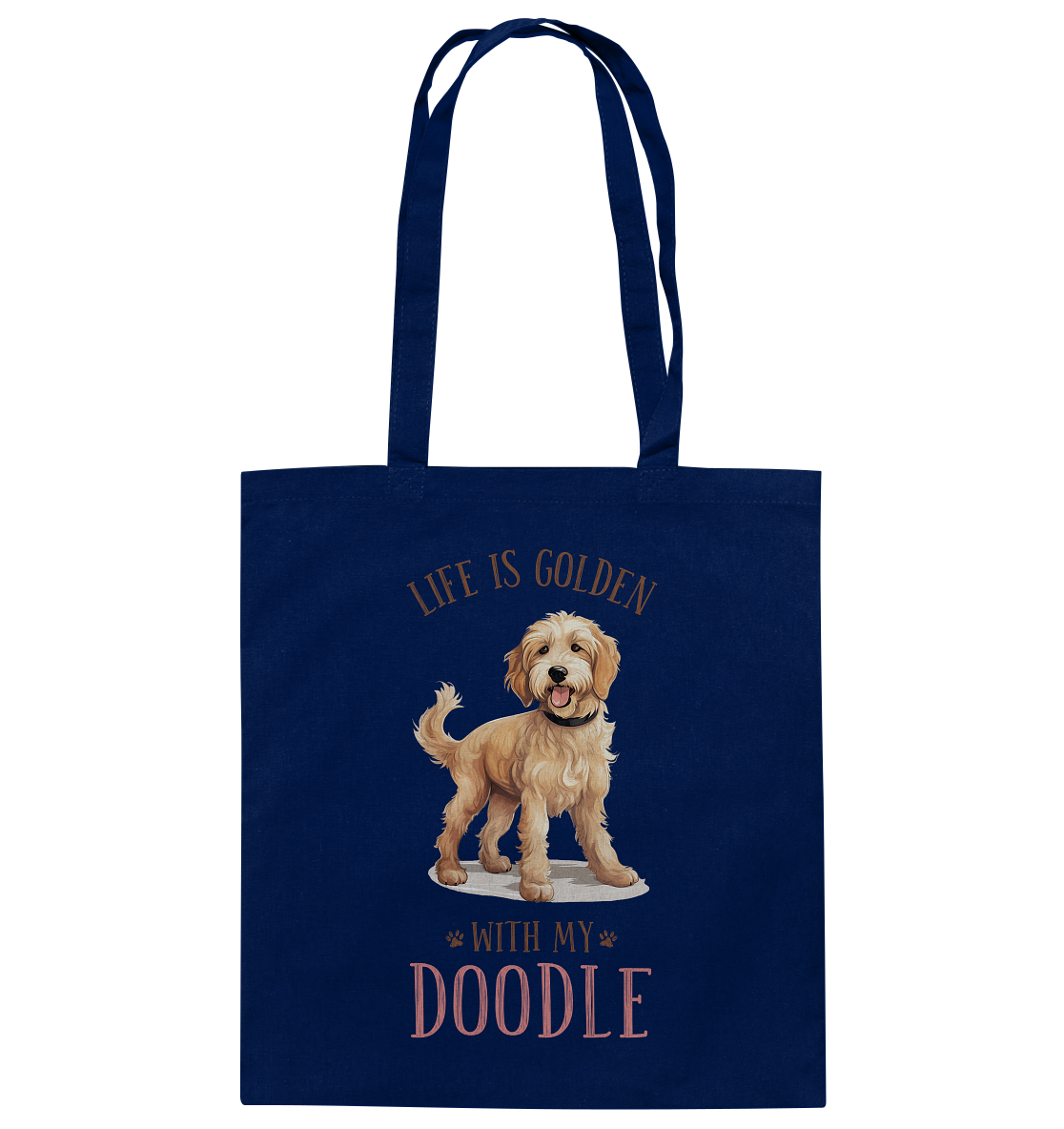 Baumwolltasche "Doodle" Farbe: Weiß| Pawzlove