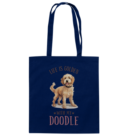 Baumwolltasche "Doodle" Farbe: Weiß| Pawzlove