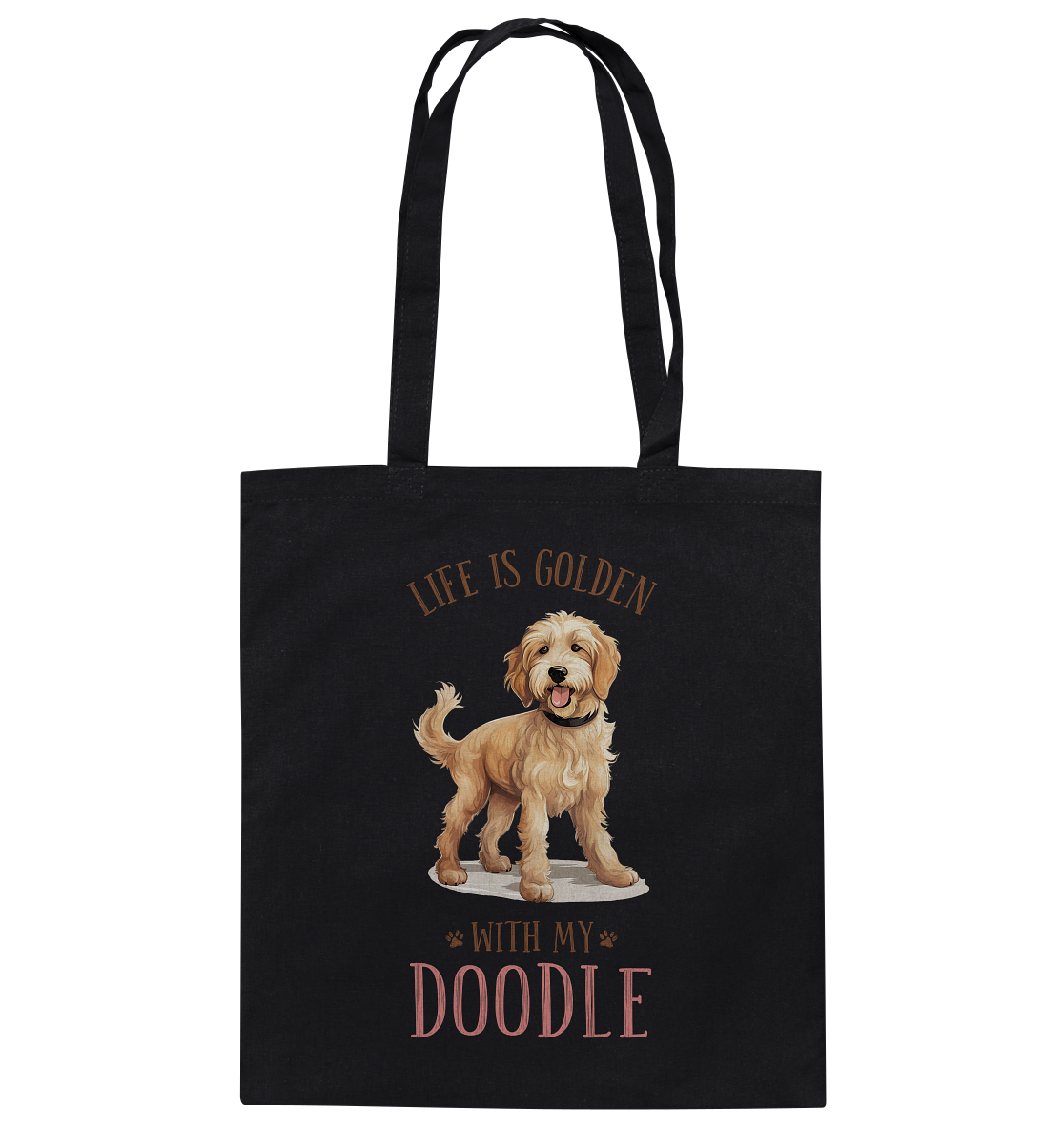 Baumwolltasche "Doodle" Farbe: Weiß| Pawzlove