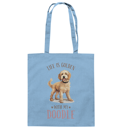 Baumwolltasche "Doodle" Farbe: Weiß| Pawzlove