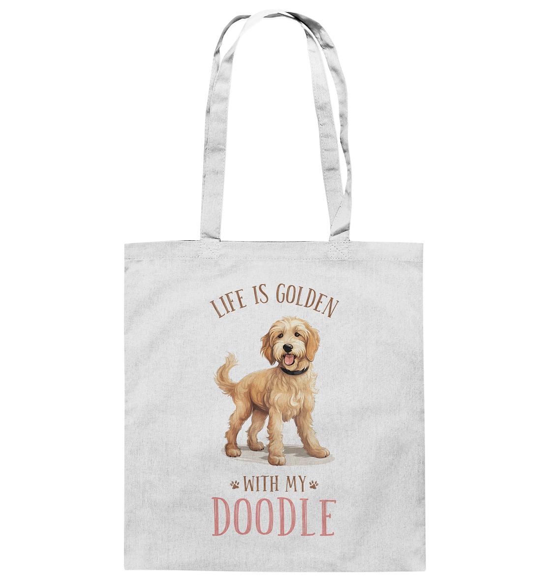 Baumwolltasche "Doodle" Farbe: Weiß| Pawzlove