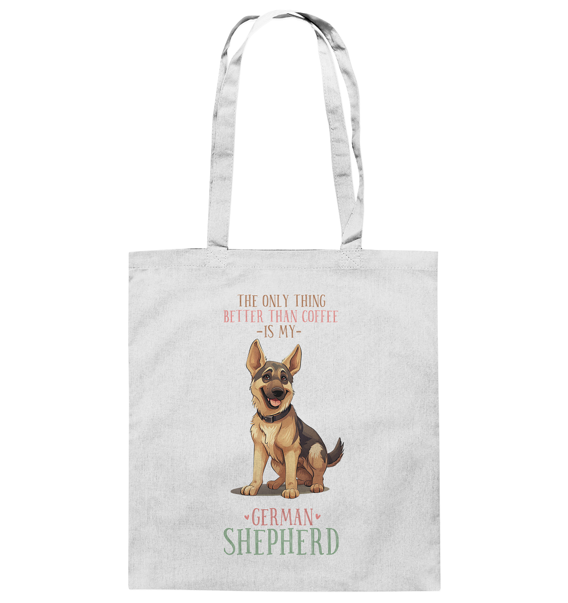 Baumwolltasche "Shepherd" Farbe: Weiß| Pawzlove