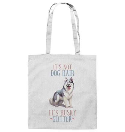 Baumwolltasche "Husky" Farbe: Weiß| Pawzlove