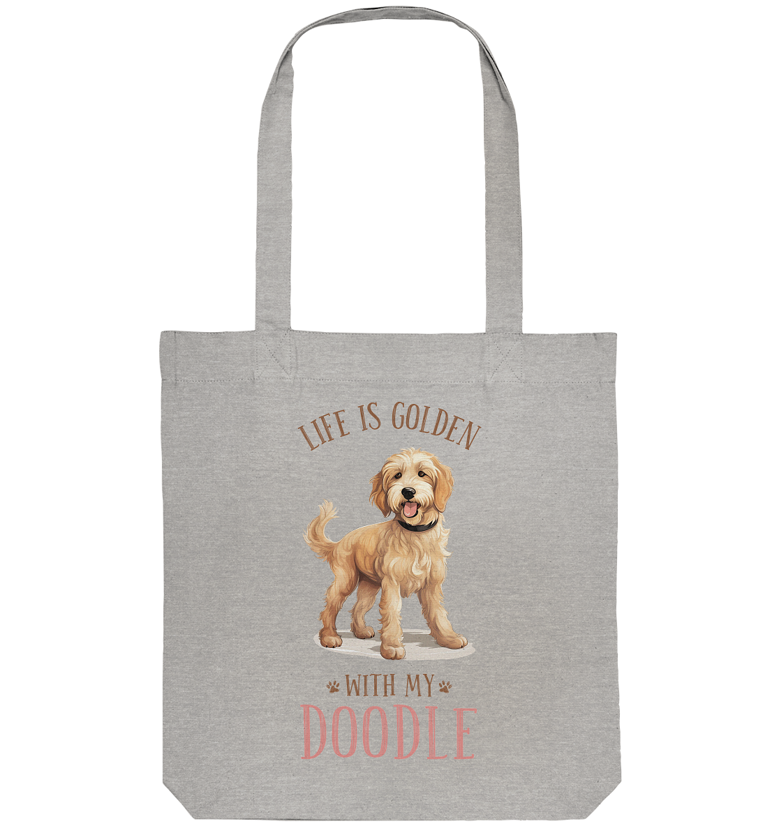 Klassische Tragetasche "Doodle" Farbe: Schwarz| Pawzlove