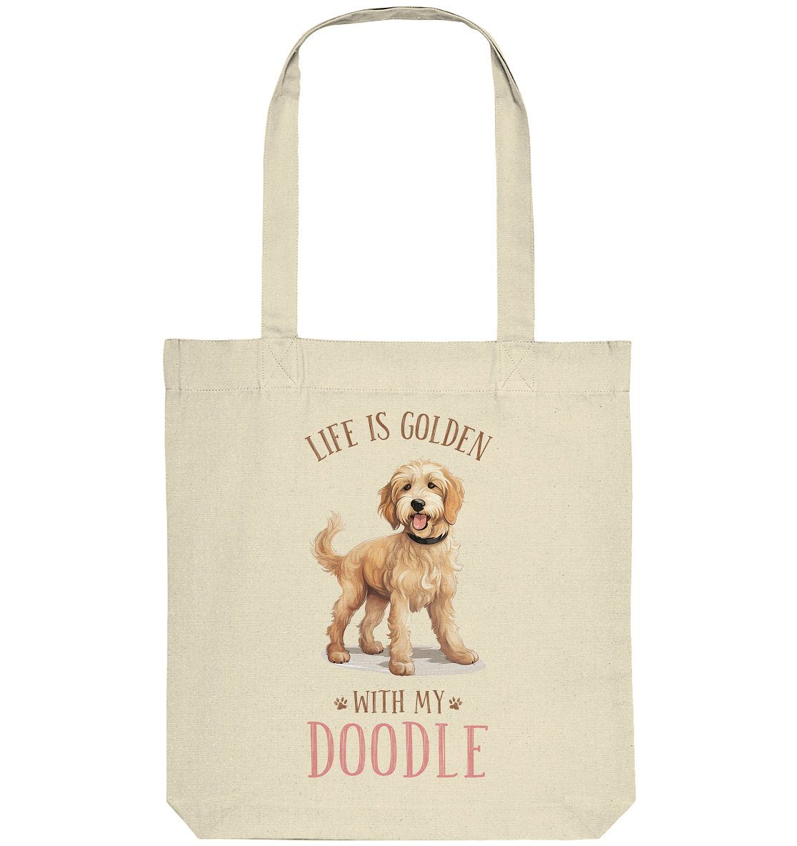 Klassische Tragetasche "Doodle" Farbe: Schwarz| Pawzlove