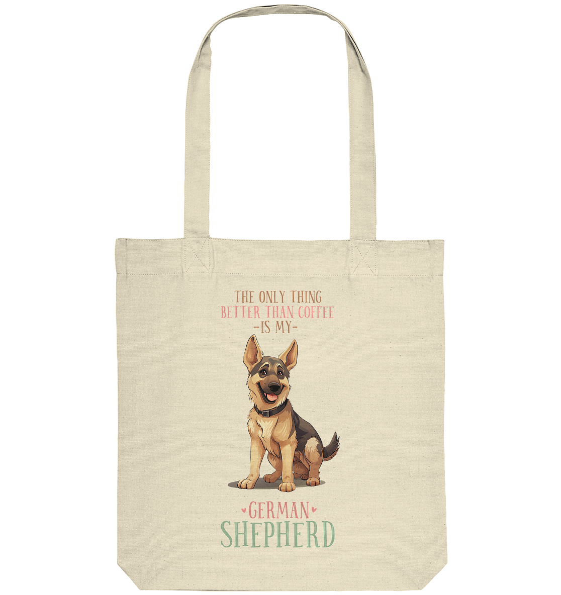 Klassische Tragetasche "Shepherd" Farbe: Natural| Pawzlove