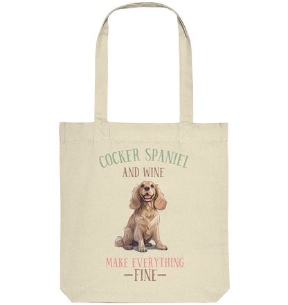 Klassische Tragetasche "Cocker Spaniel"