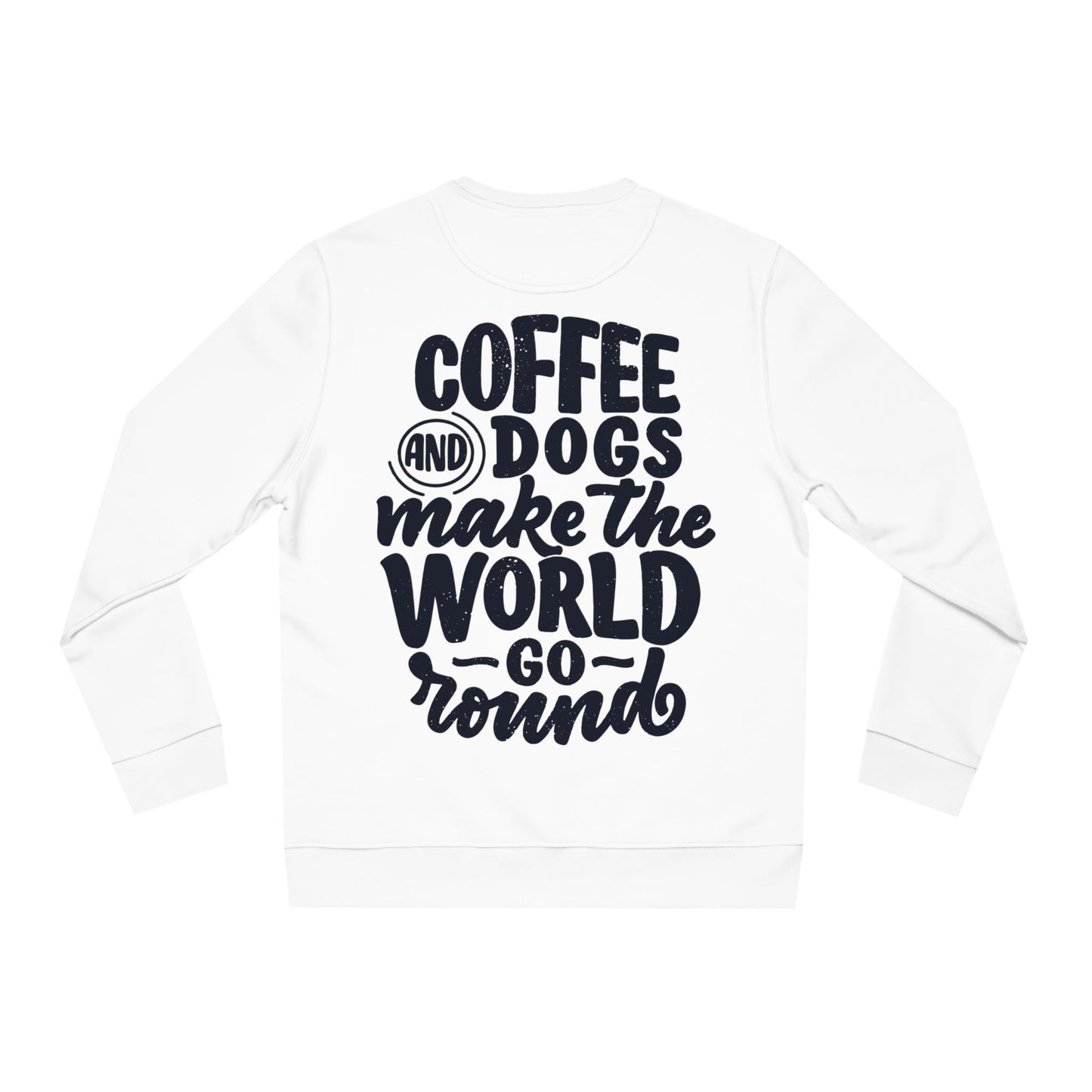 Backprint Changer Sweatshirt "Coffee and Dogs" - PAWZLOVE