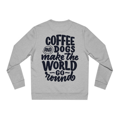 Backprint Changer Sweatshirt "Coffee and Dogs" - PAWZLOVE