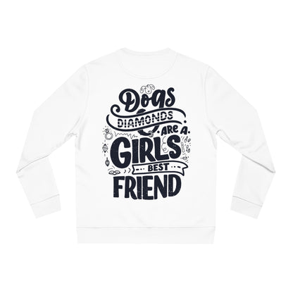 Backprint Changer Sweatshirt "Diamonds" - PAWZLOVE