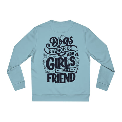 Backprint Changer Sweatshirt "Diamonds" - PAWZLOVE