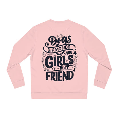 Backprint Changer Sweatshirt "Diamonds" - PAWZLOVE