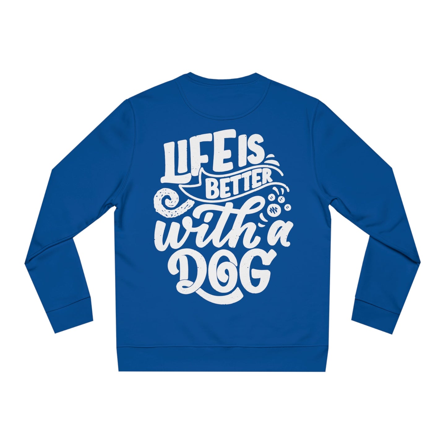 Backprint Changer Sweatshirt "Life is better with a Dog" - PAWZLOVE