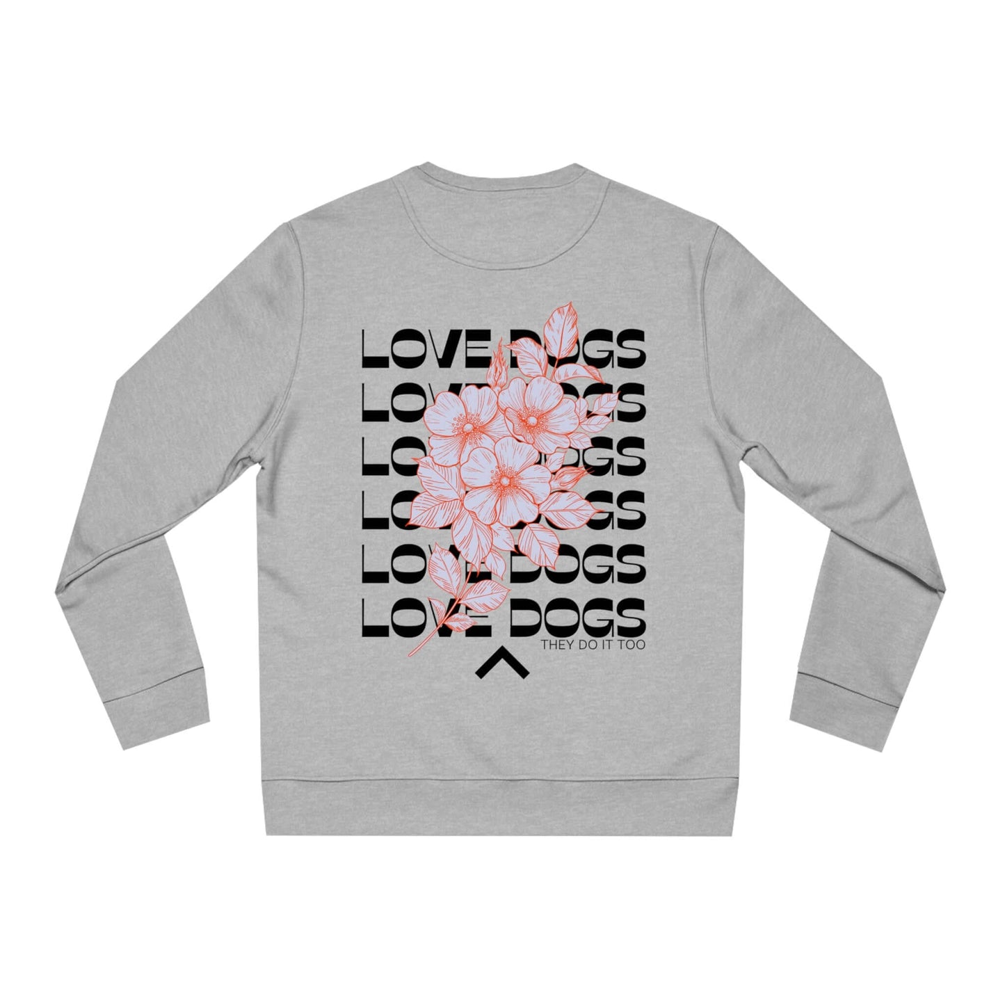 Backprint Changer Sweatshirt "LOVE DOGS" - PAWZLOVE