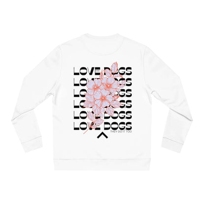 Backprint Changer Sweatshirt "LOVE DOGS" - PAWZLOVE