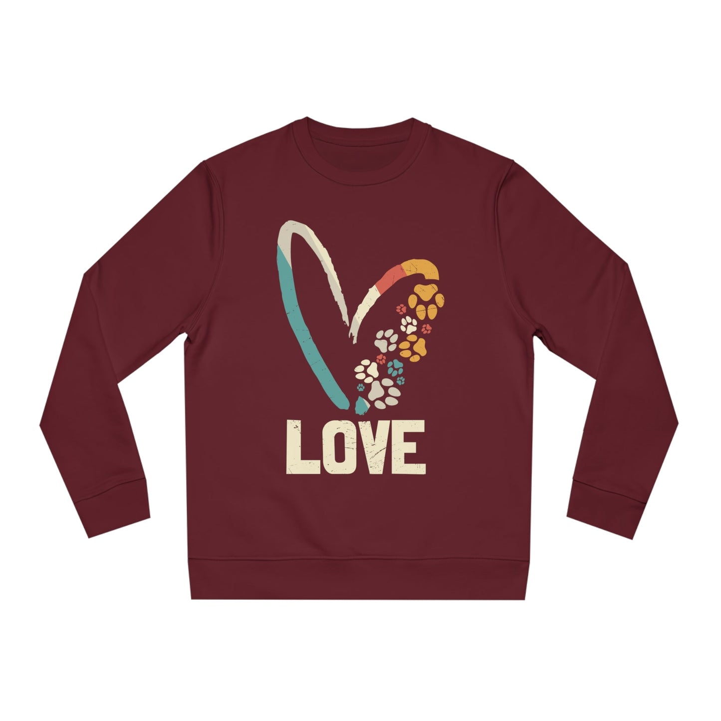 Backprint Changer Sweatshirt "LOVE" - PAWZLOVE