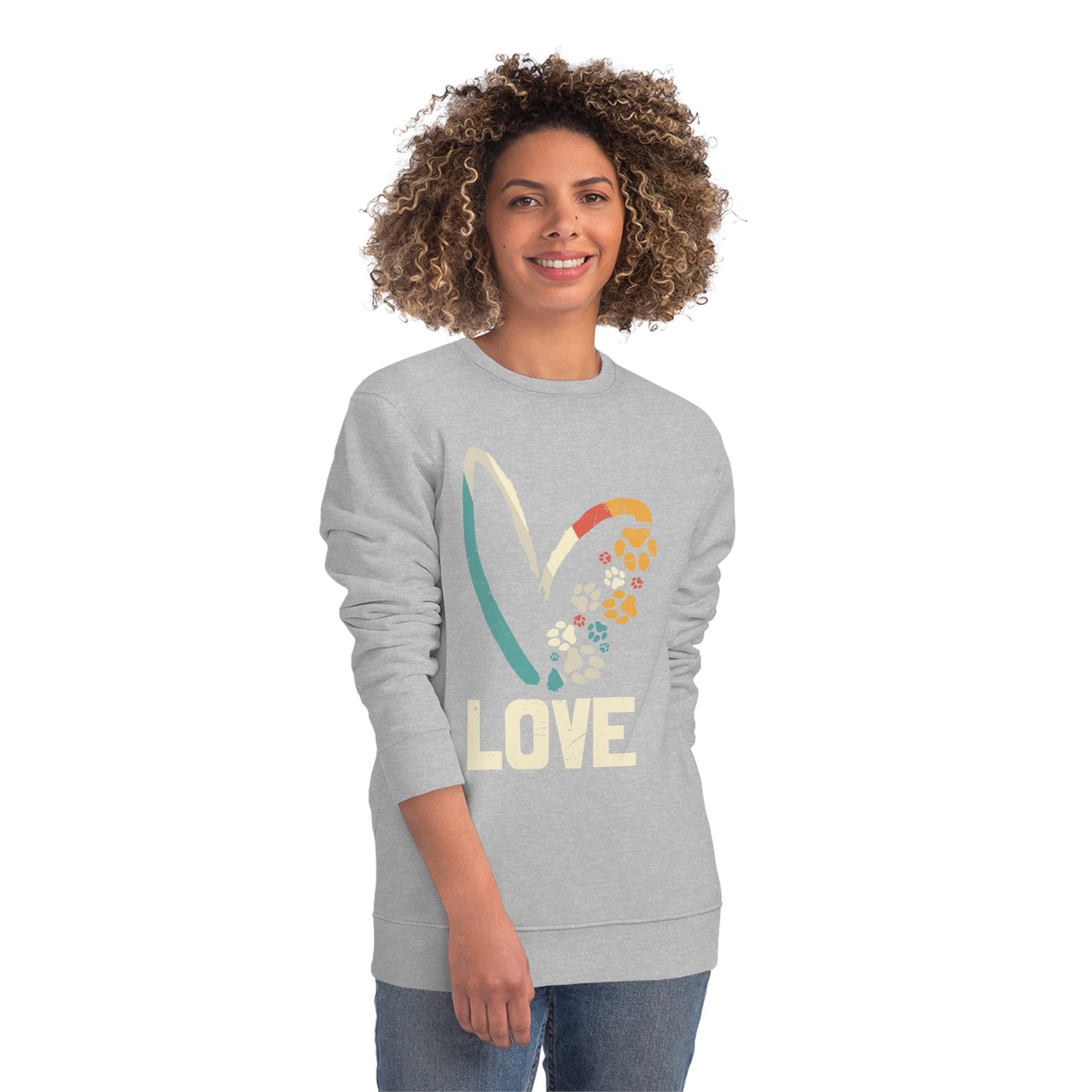 Backprint Changer Sweatshirt "LOVE" - PAWZLOVE