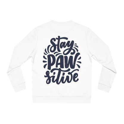 Backprint Changer Sweatshirt "Stay Pawsitive" - PAWZLOVE