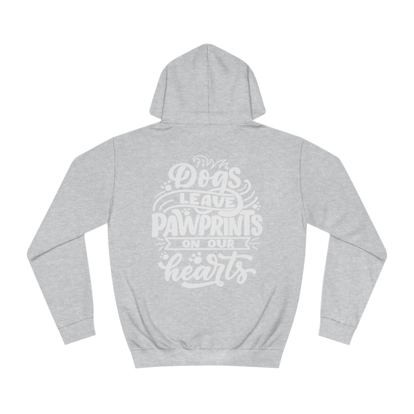 Backprint College Hoodie "Pawprints" - PAWZLOVE