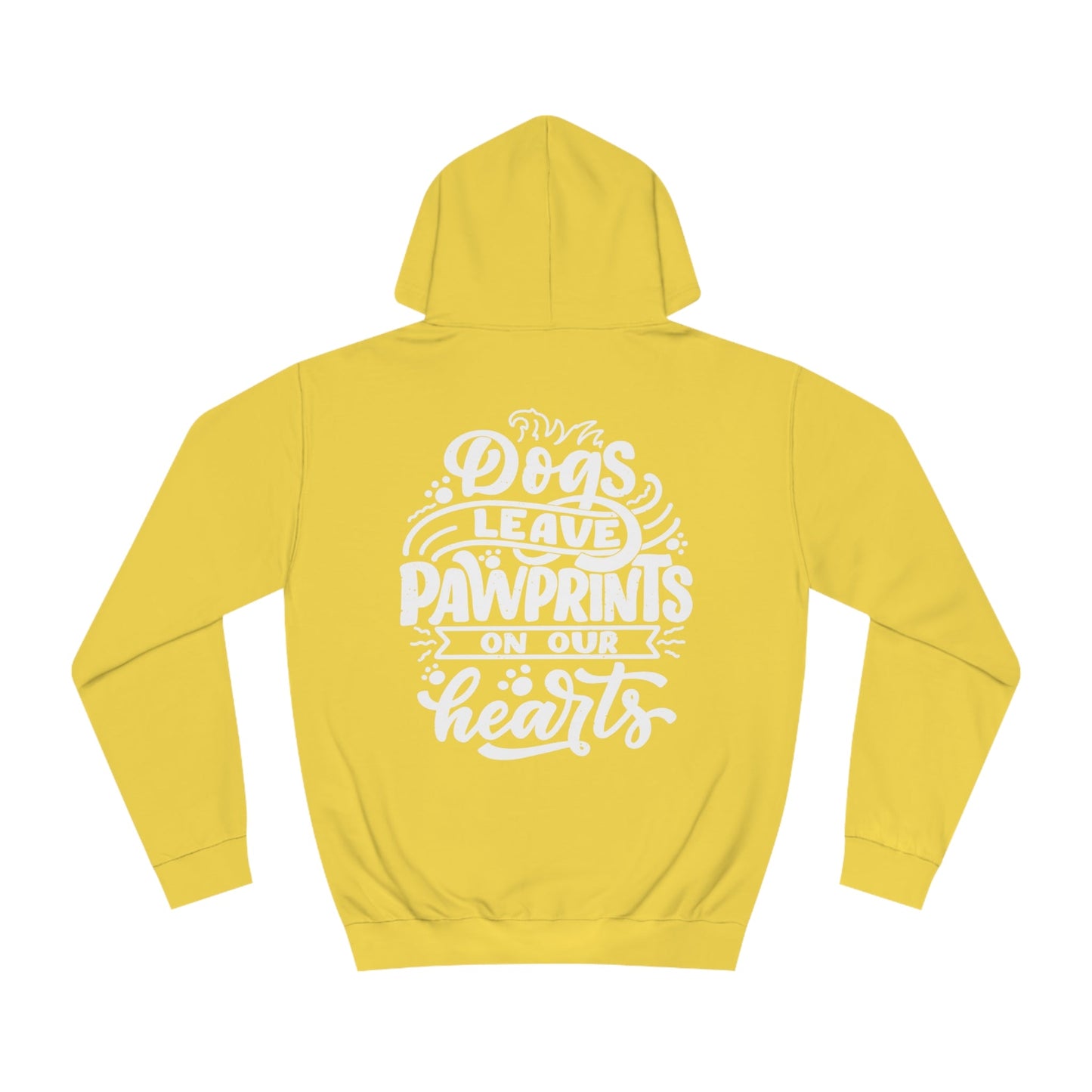 Backprint College Hoodie "Pawprints" - PAWZLOVE