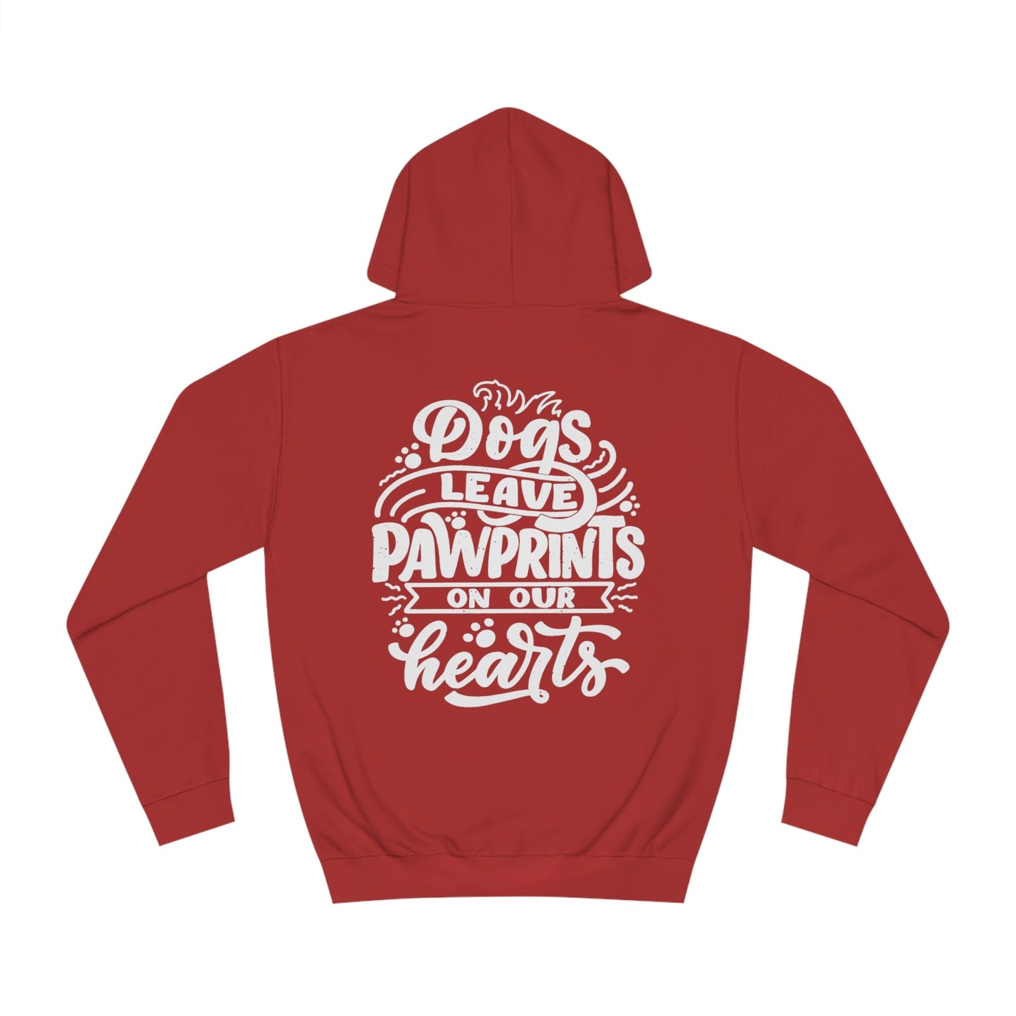 Backprint College Hoodie "Pawprints" - PAWZLOVE