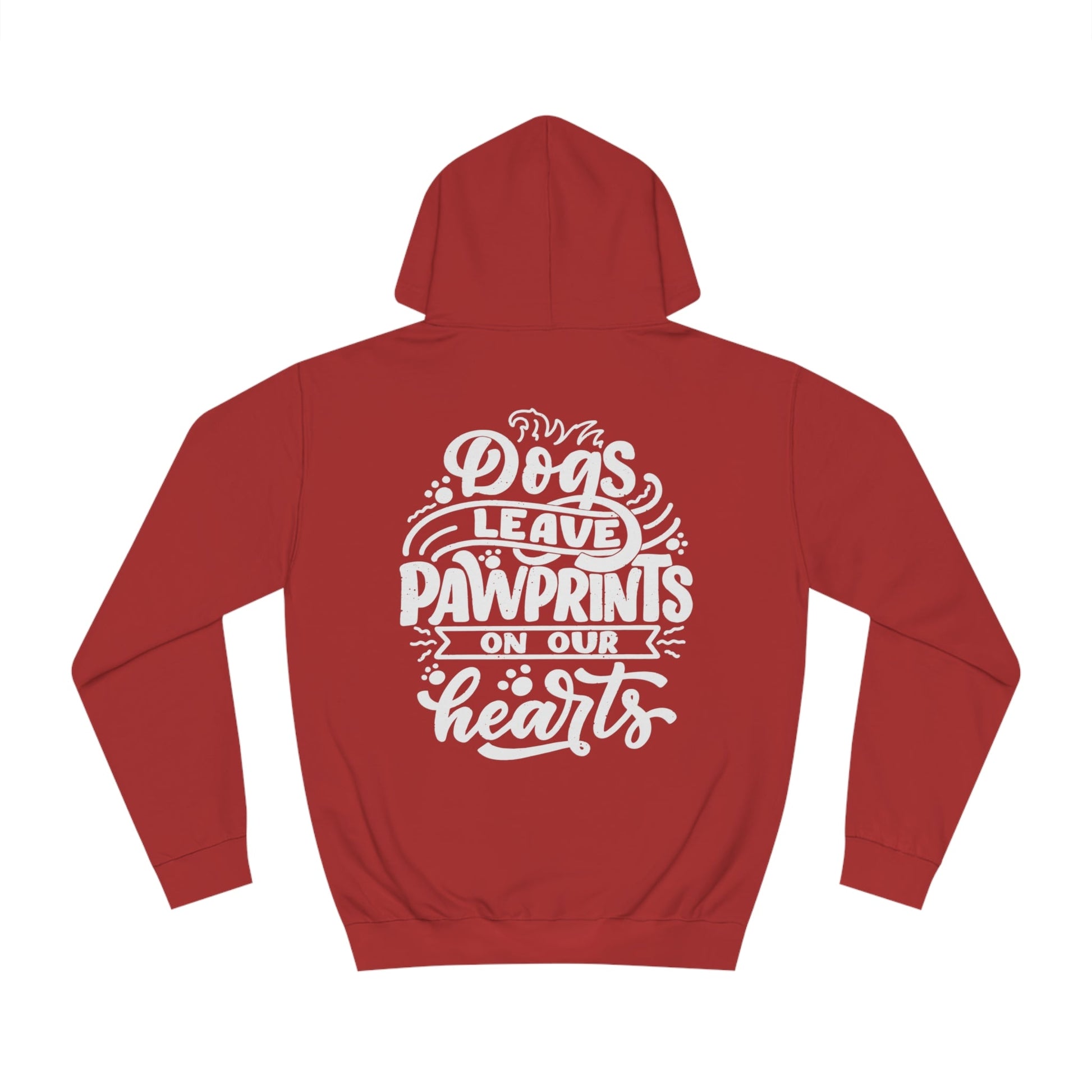 Backprint College Hoodie "Pawprints" - PAWZLOVE