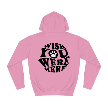 Backprint College Hoodie "Wishes" - PAWZLOVE