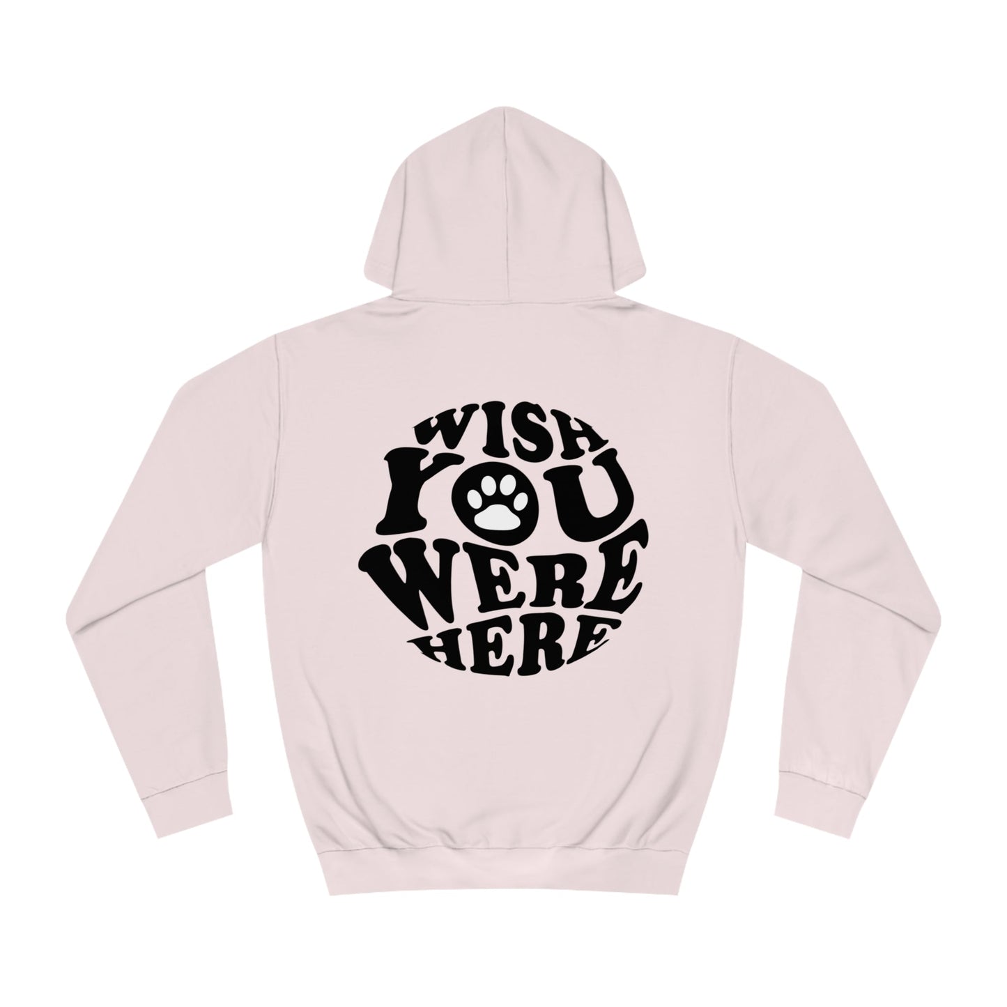 Backprint College Hoodie "Wishes" - PAWZLOVE