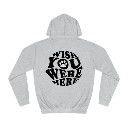 Backprint College Hoodie "Wishes" - PAWZLOVE