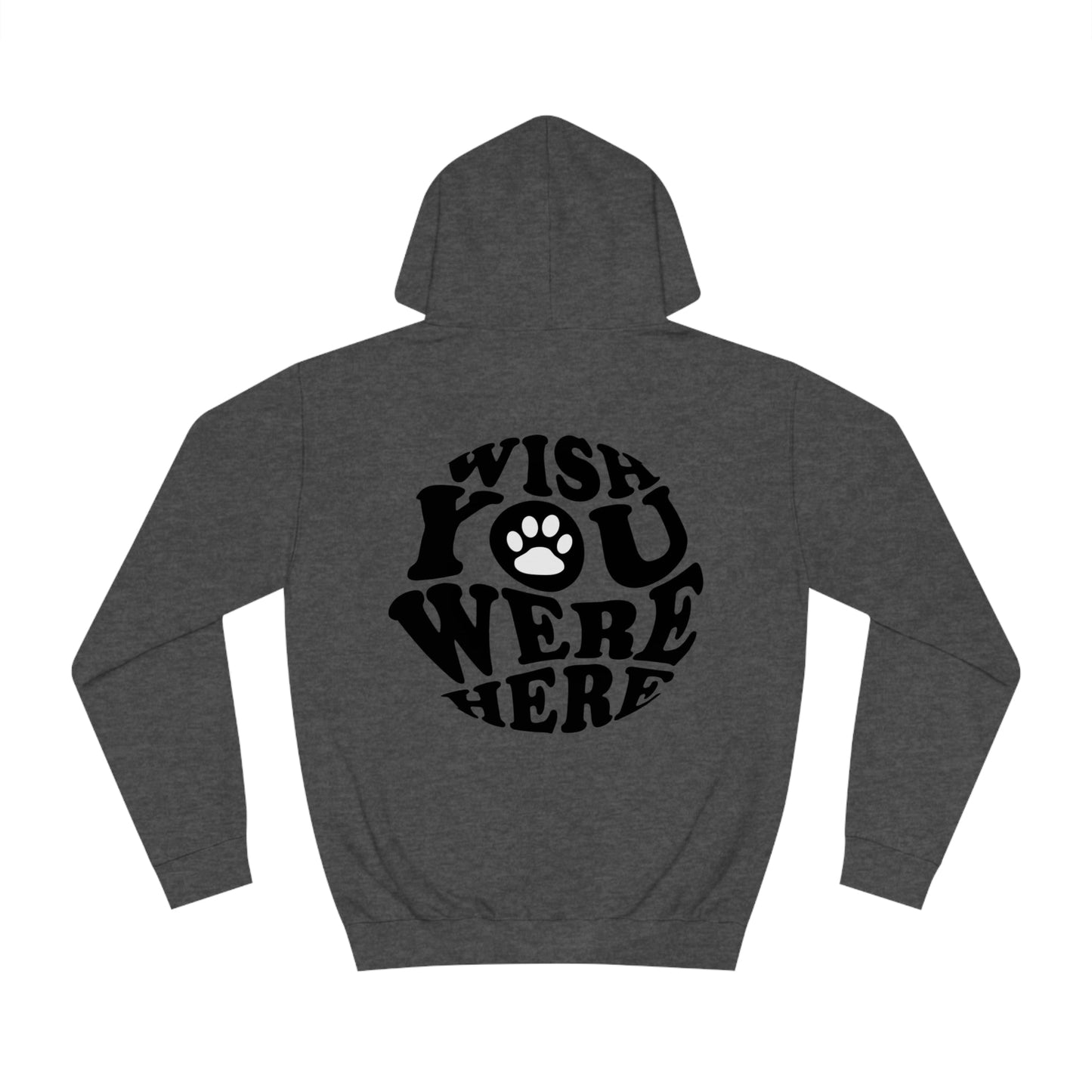 Backprint College Hoodie "Wishes" - PAWZLOVE