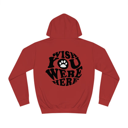 Backprint College Hoodie "Wishes" - PAWZLOVE