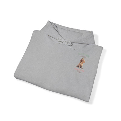 Backprint Heavy Blend™ Hooded Sweatshirt "Cocker Spaniel" - PAWZLOVE