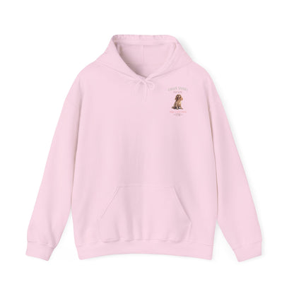 Backprint Heavy Blend™ Hooded Sweatshirt "Cocker Spaniel" - PAWZLOVE