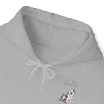 Backprint Heavy Blend™ Hooded Sweatshirt "Husky Glitter" - PAWZLOVE