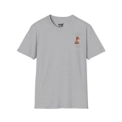 Backprint Softstyle T - Shirt "Cocker Spaniel" - PAWZLOVE