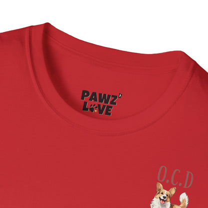 Backprint Softstyle T - Shirt "Corgi" - PAWZLOVE