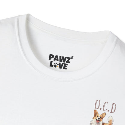 Backprint Softstyle T - Shirt "Corgi" - PAWZLOVE