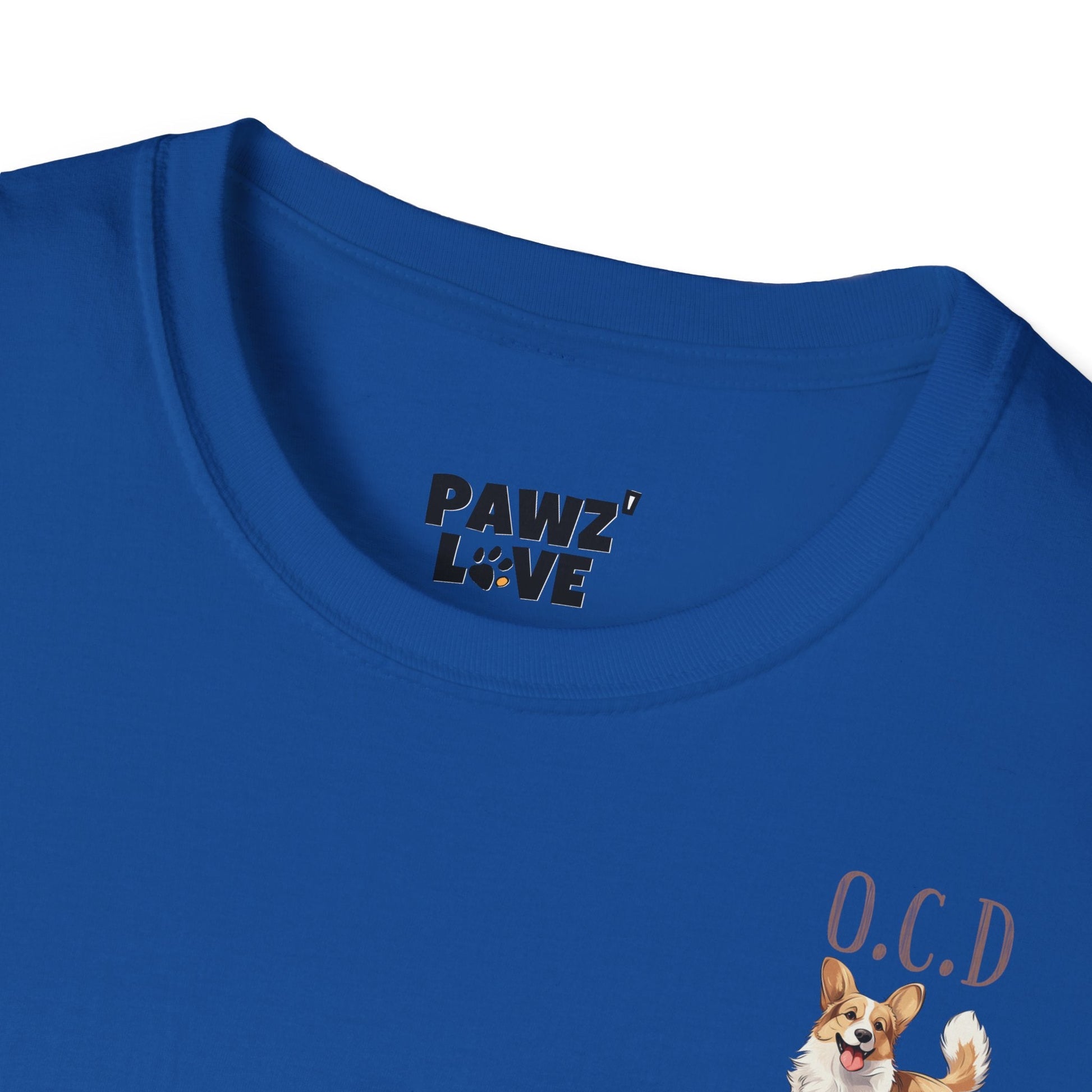 Backprint Softstyle T - Shirt "Corgi" - PAWZLOVE