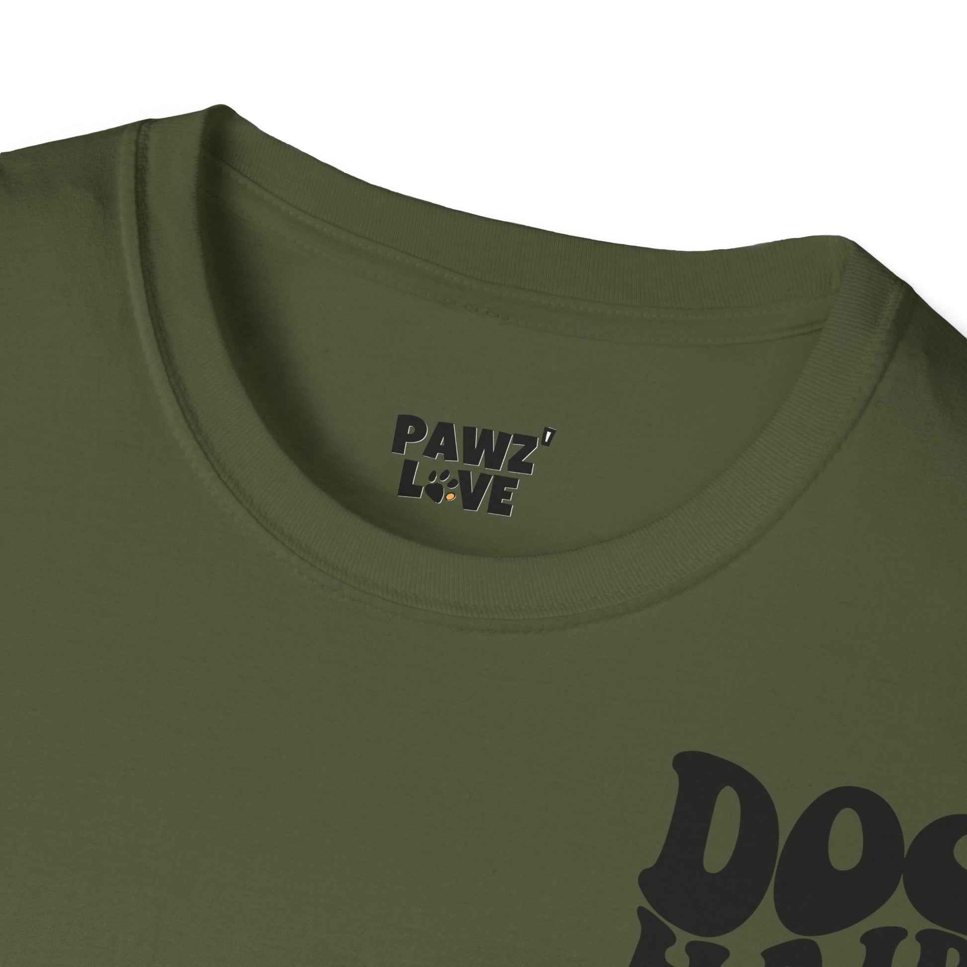 Backprint Softstyle T - Shirt "Dog hair is my Glitter" - PAWZLOVE