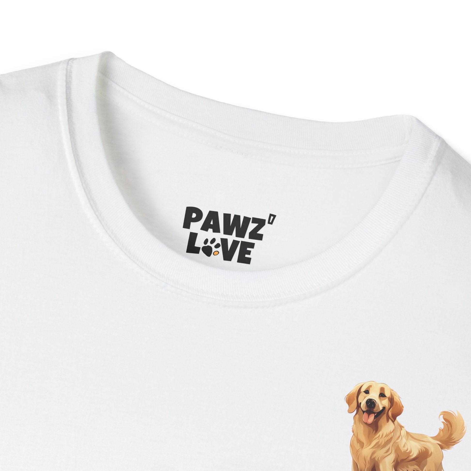 Backprint Softstyle T - Shirt "Don't Stop Retrievin'" - PAWZLOVE