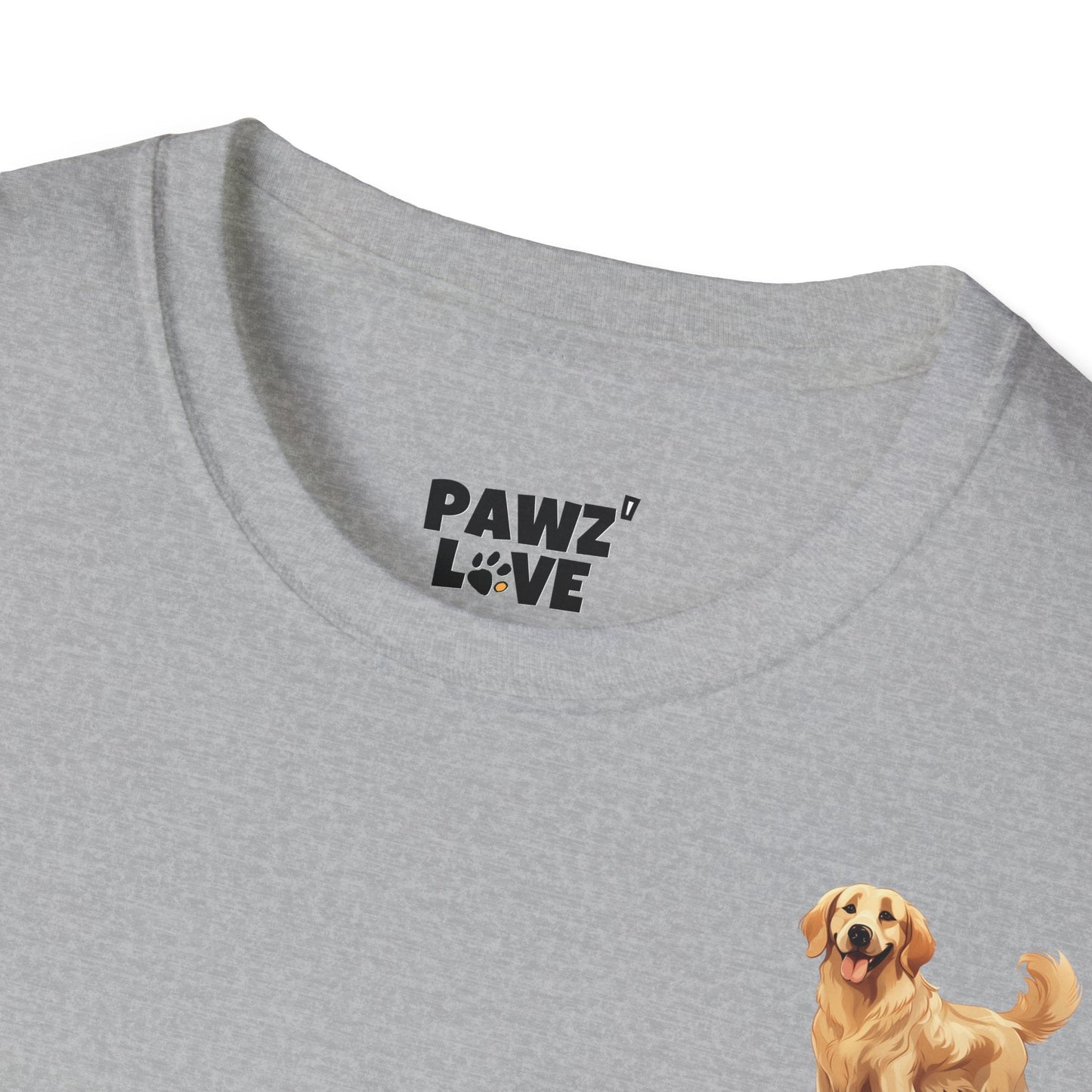 Backprint Softstyle T - Shirt "Don't Stop Retrievin'" - PAWZLOVE