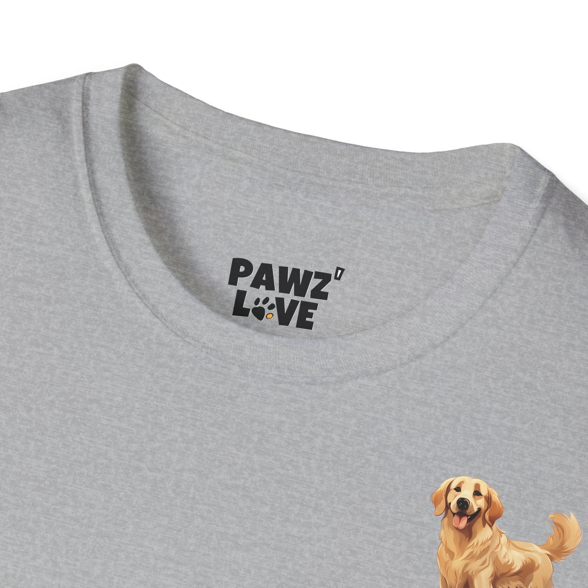 Backprint Softstyle T - Shirt "Don't Stop Retrievin'" - PAWZLOVE