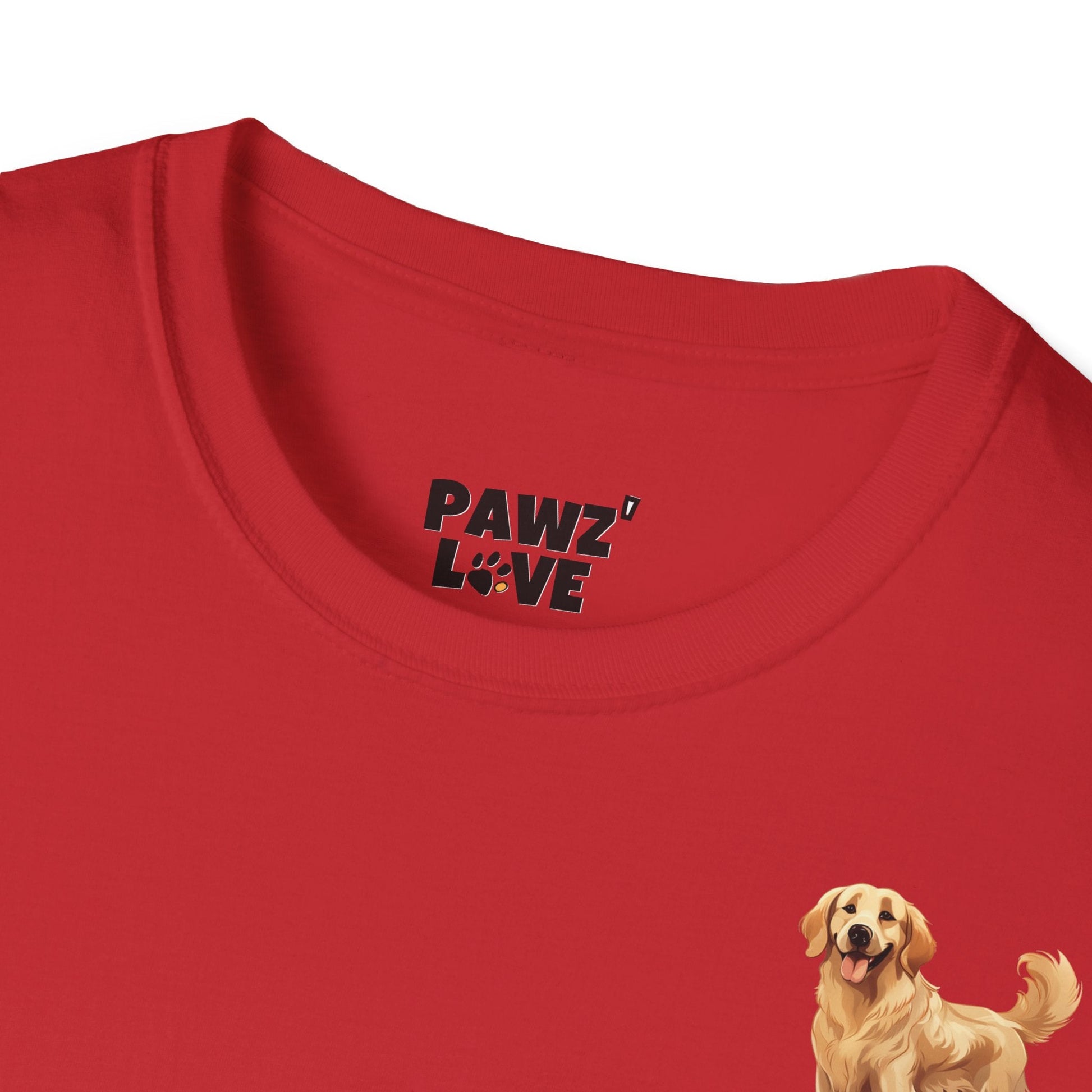 Backprint Softstyle T - Shirt "Don't Stop Retrievin'" - PAWZLOVE