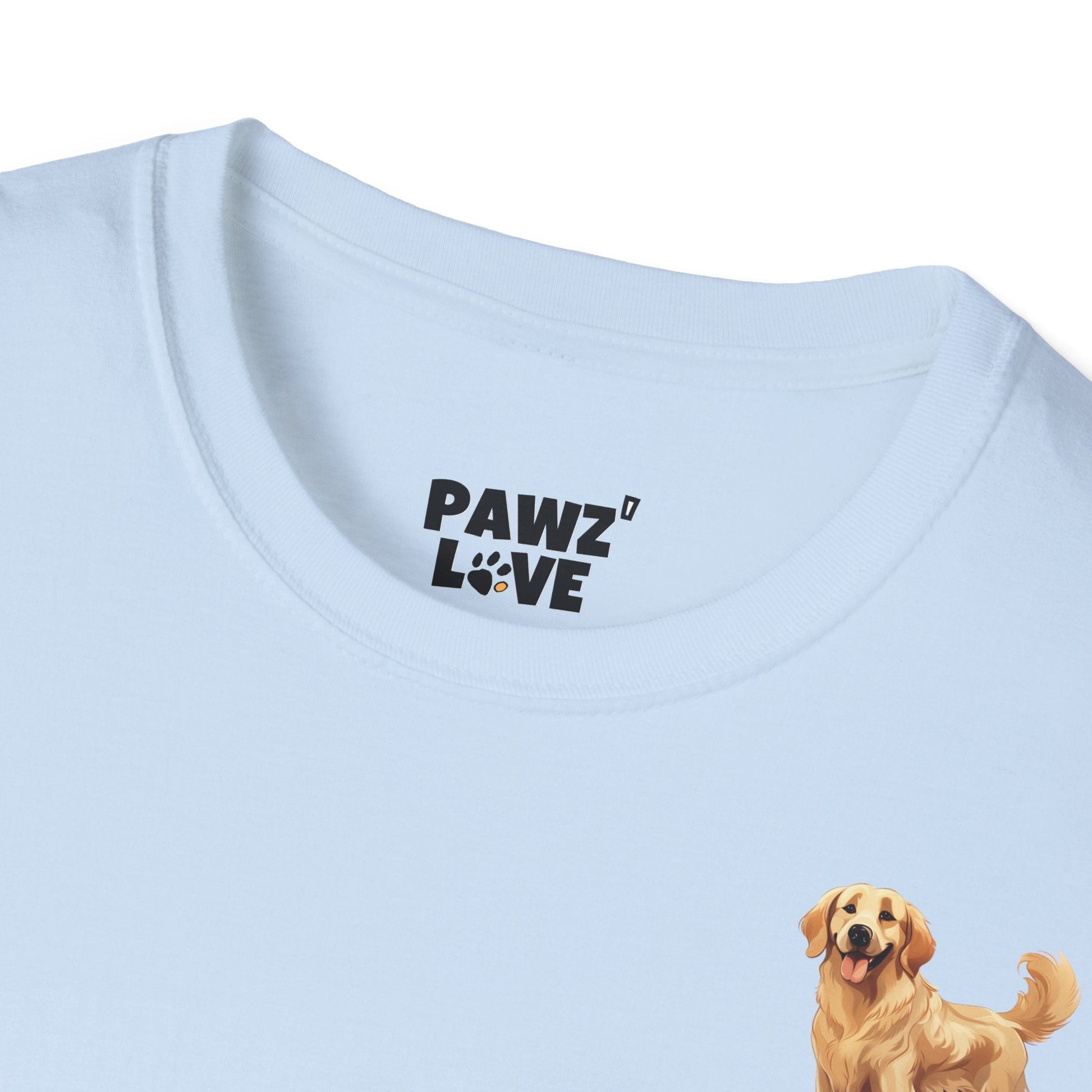 Backprint Softstyle T - Shirt "Don't Stop Retrievin'" - PAWZLOVE