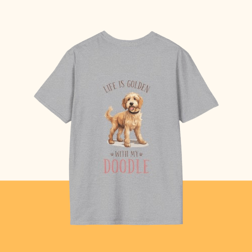 Backprint Softstyle T - Shirt "Doodle" - PAWZLOVE