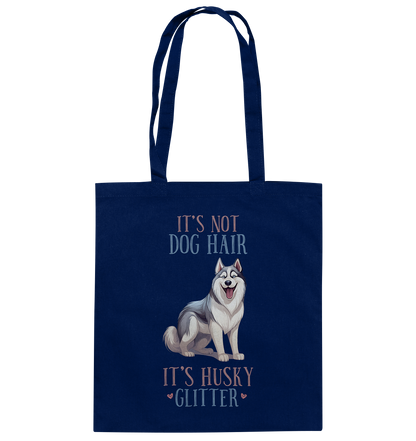 Baumwolltasche "Husky" Farbe: Blau| Pawzlove