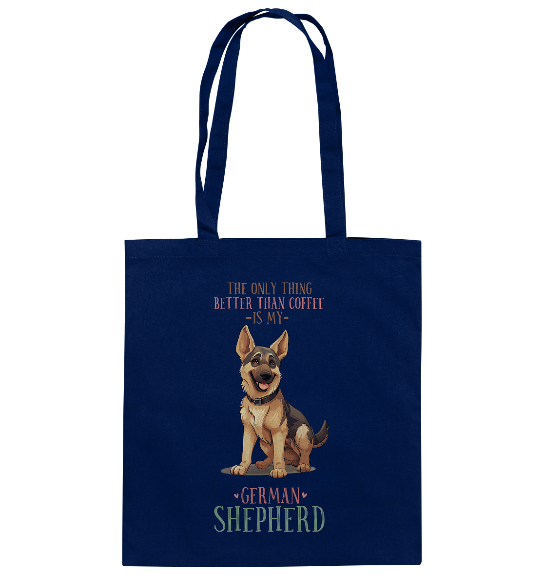 Baumwolltasche "Shepherd" Farbe: Blau| Pawzlove