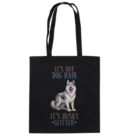 Baumwolltasche "Husky" Farbe: Schwarz| Pawzlove