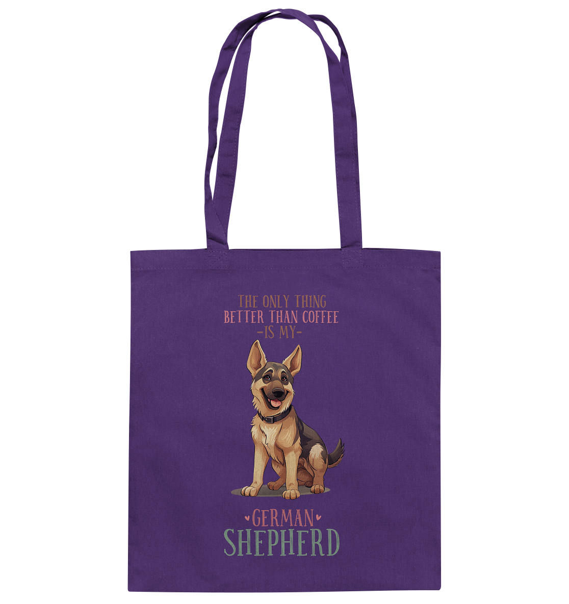 Baumwolltasche "Shepherd" Farbe: Violett| Pawzlove